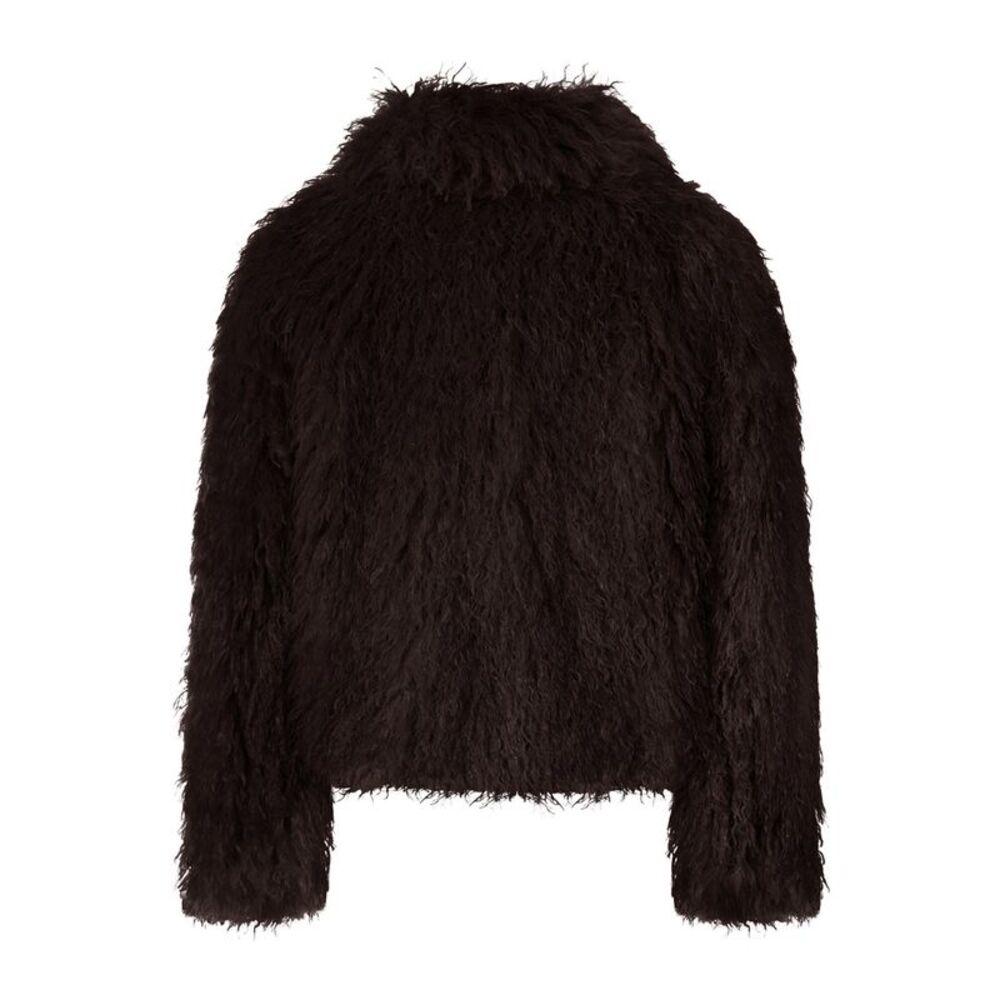 Tagliatore Women Short Curly Sheepskin Jacket - Picture 2 of 2